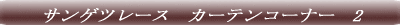 �T���Q�c�@�J�[�e���R�[�i�[�@1 